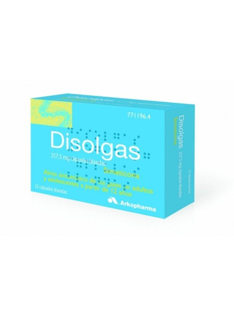 DISOLGAS 257,5 mg 32...